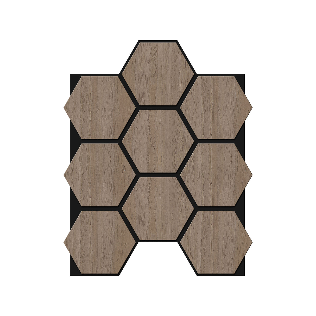 Hexagonale Akoestische Panelen – 80 x 60 cm Aku : 202-1C