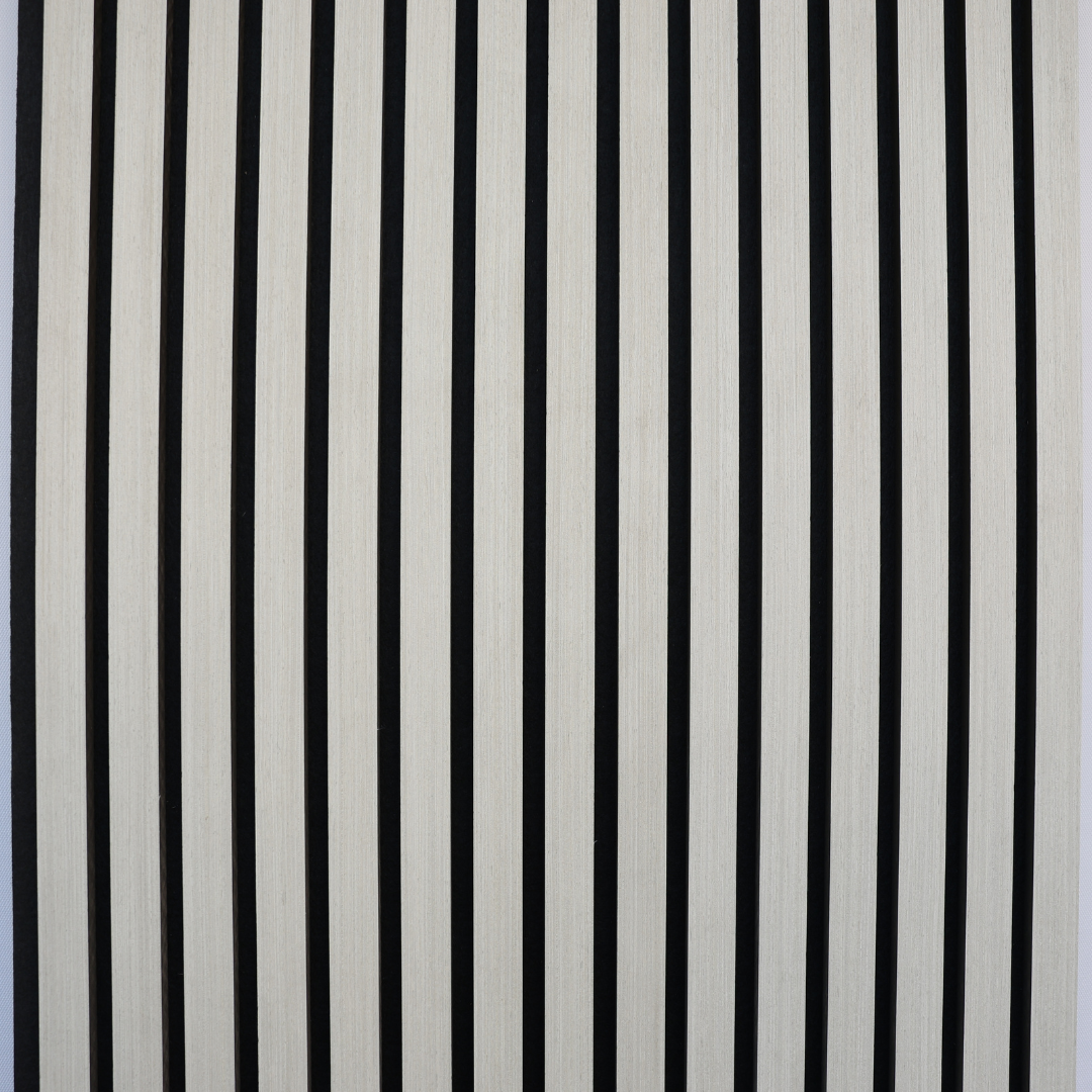 Eiken Grijs – 270×60 cm (21 mm Dikte) | Akoestische Wandpanelen van Totaal Decor