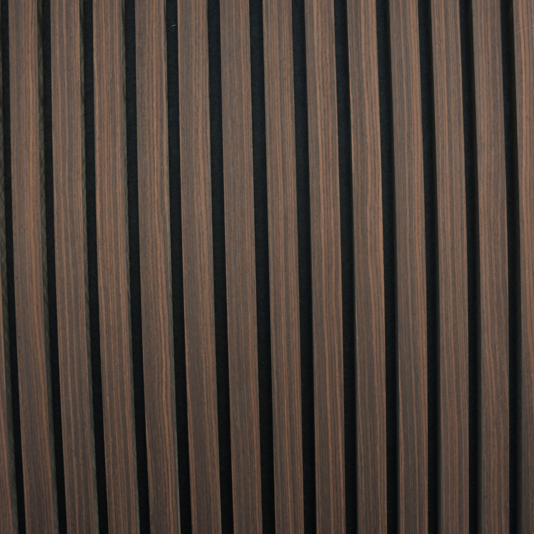 Espresso Bruin – 270×60 cm (21 mm Dikte) | Akoestische Wandpanelen van Totaal Decor