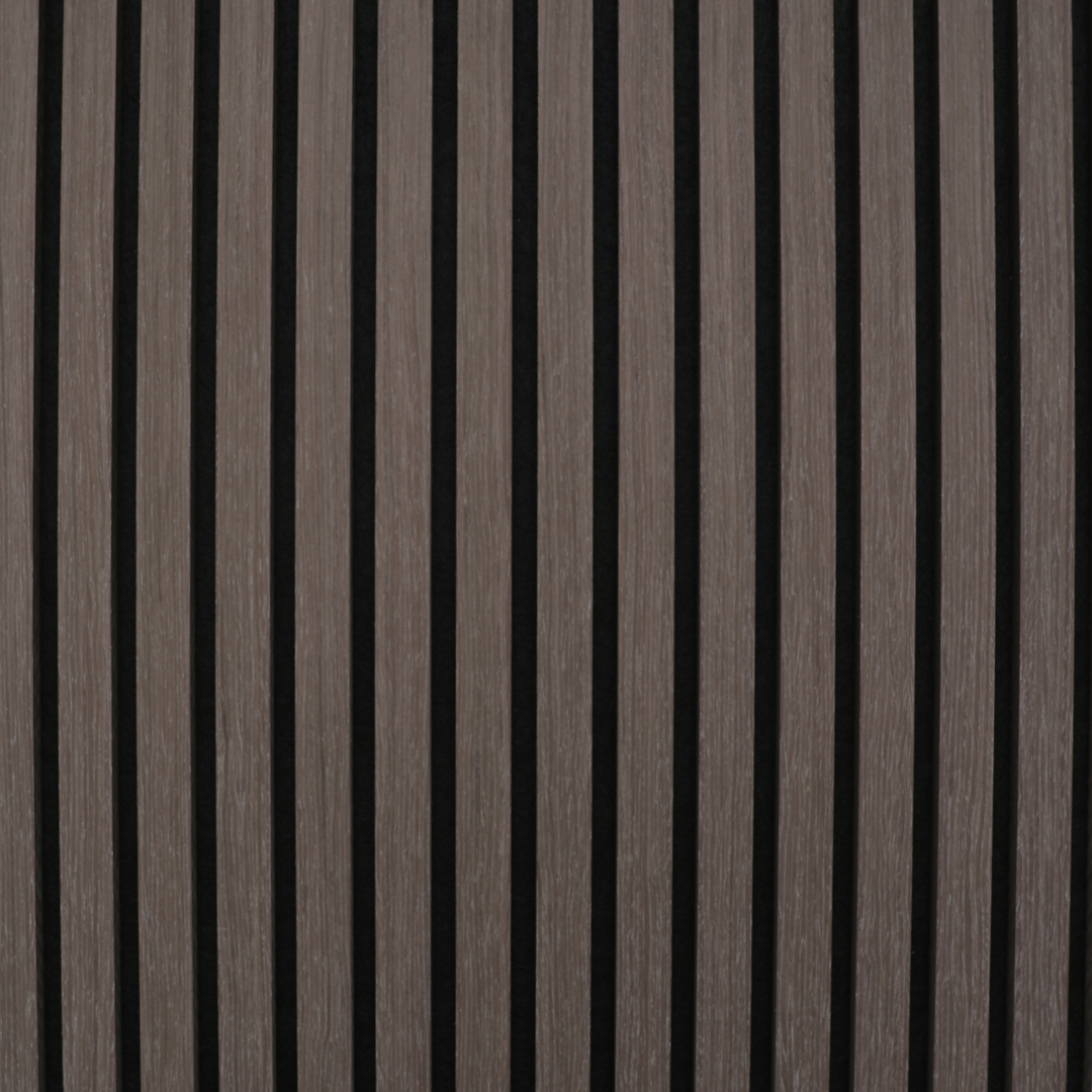 EV Zilver Walnoot – 270×60 cm (21 mm Dikte) | Akoestische Wandpanelen