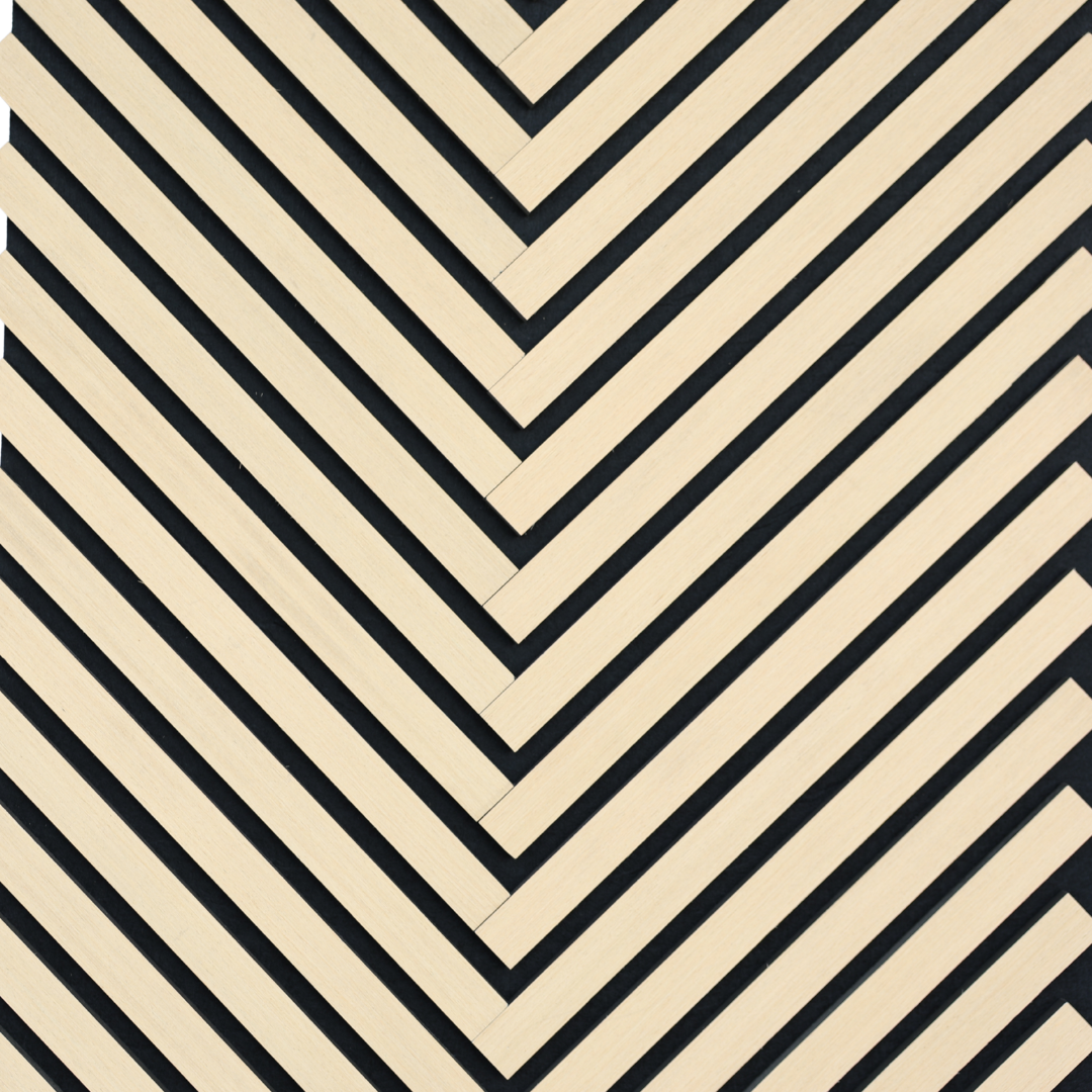 Oak Visgraat – 270×60 cm (21 mm Dikte) | Akoestische Wandpanelen van Totaal Decor