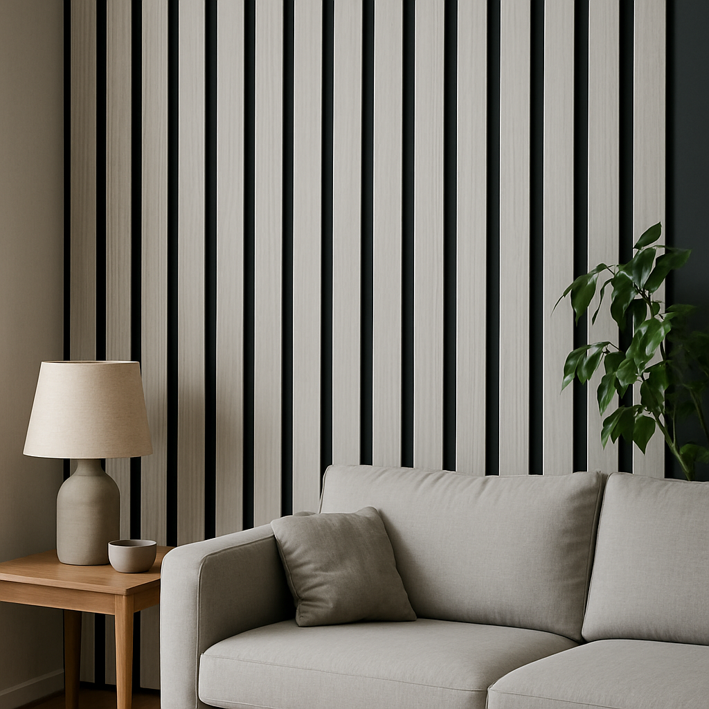 Oak Natural – 270×60 cm (21 mm Dikte) | Akoestische Wandpanelen van Totaal Decor