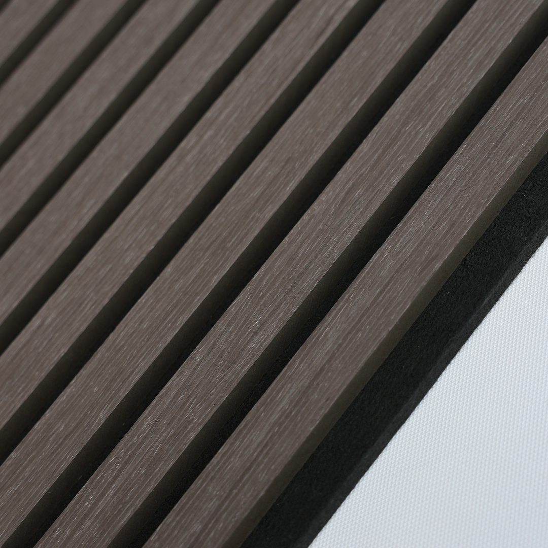 EV Zilver Walnoot – 270×60 cm (21 mm Dikte) | Akoestische Wandpanelen