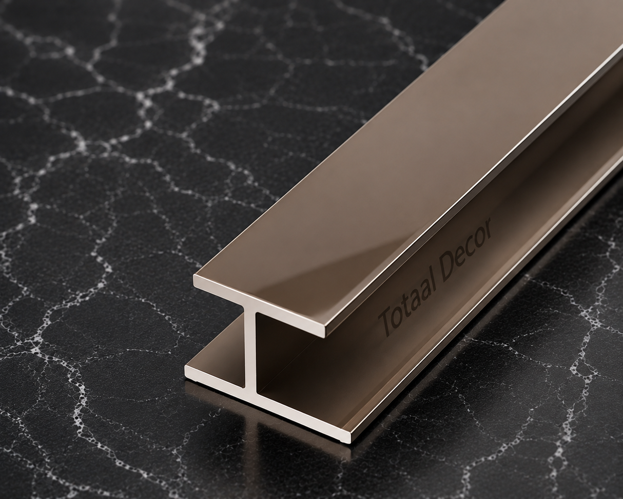 Tussenprofiel Aluminium (3 meter)