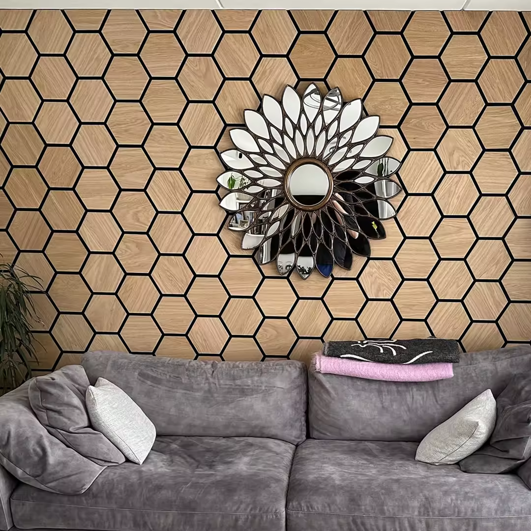 Hexagonale Akoestische Panelen – 80 x 60 cm Aku : 202-1C