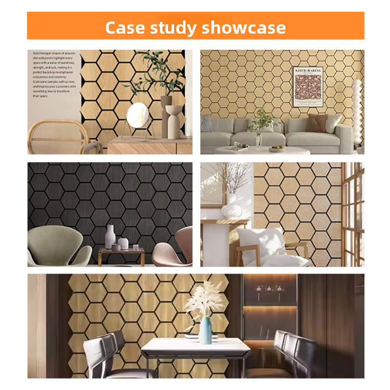 Hexagonaal Spiegel Wandpaneel – 70 x 83 cm Aku : 637Q