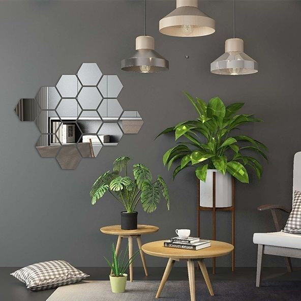 Spiegel Akoestische Panelen Goud 70 x 83 cm