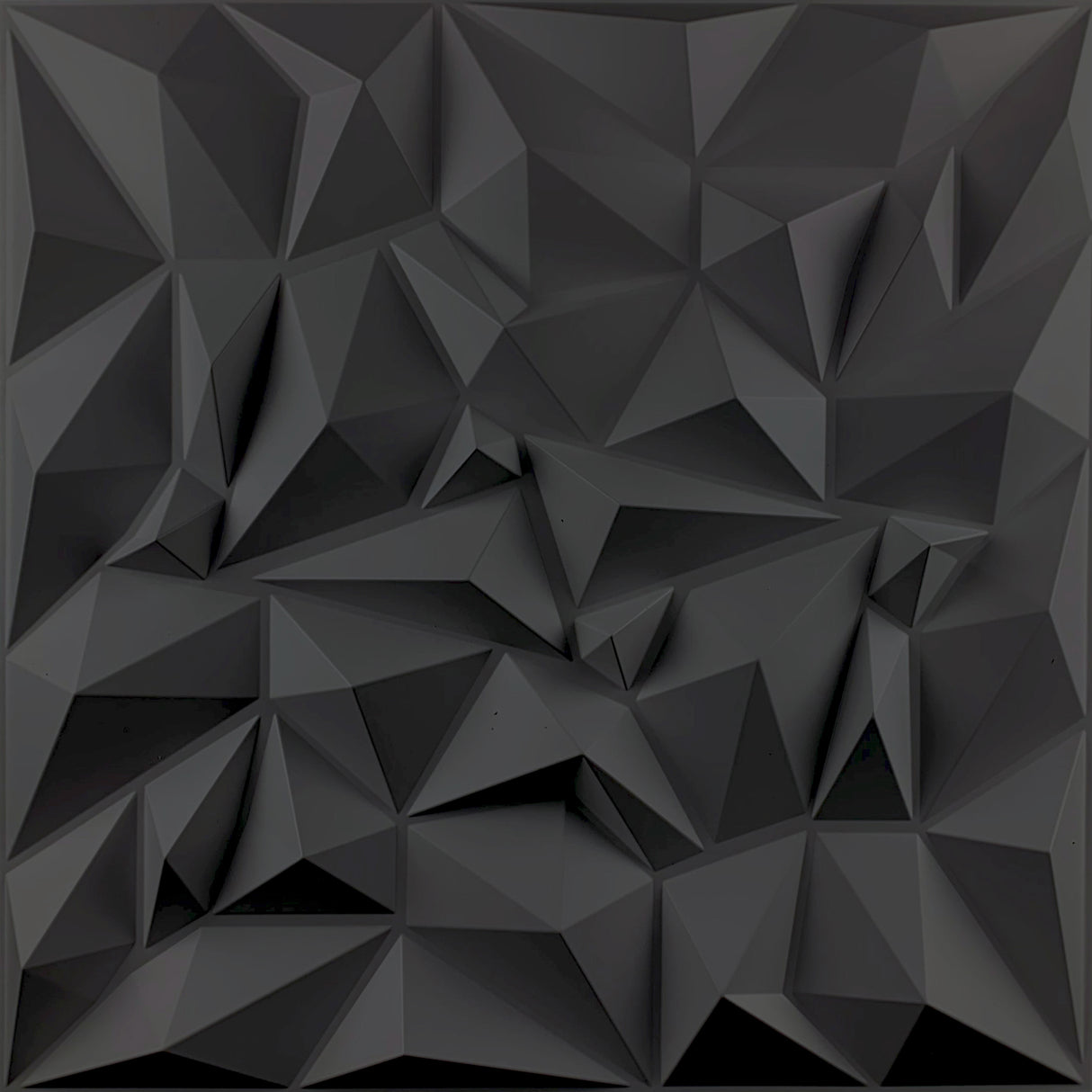 3D Wandpaneel Diamond Black
