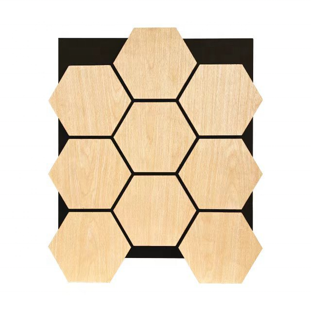 Hexagonaal Spiegel Wandpaneel – 70 x 83 cm Aku : 637Q