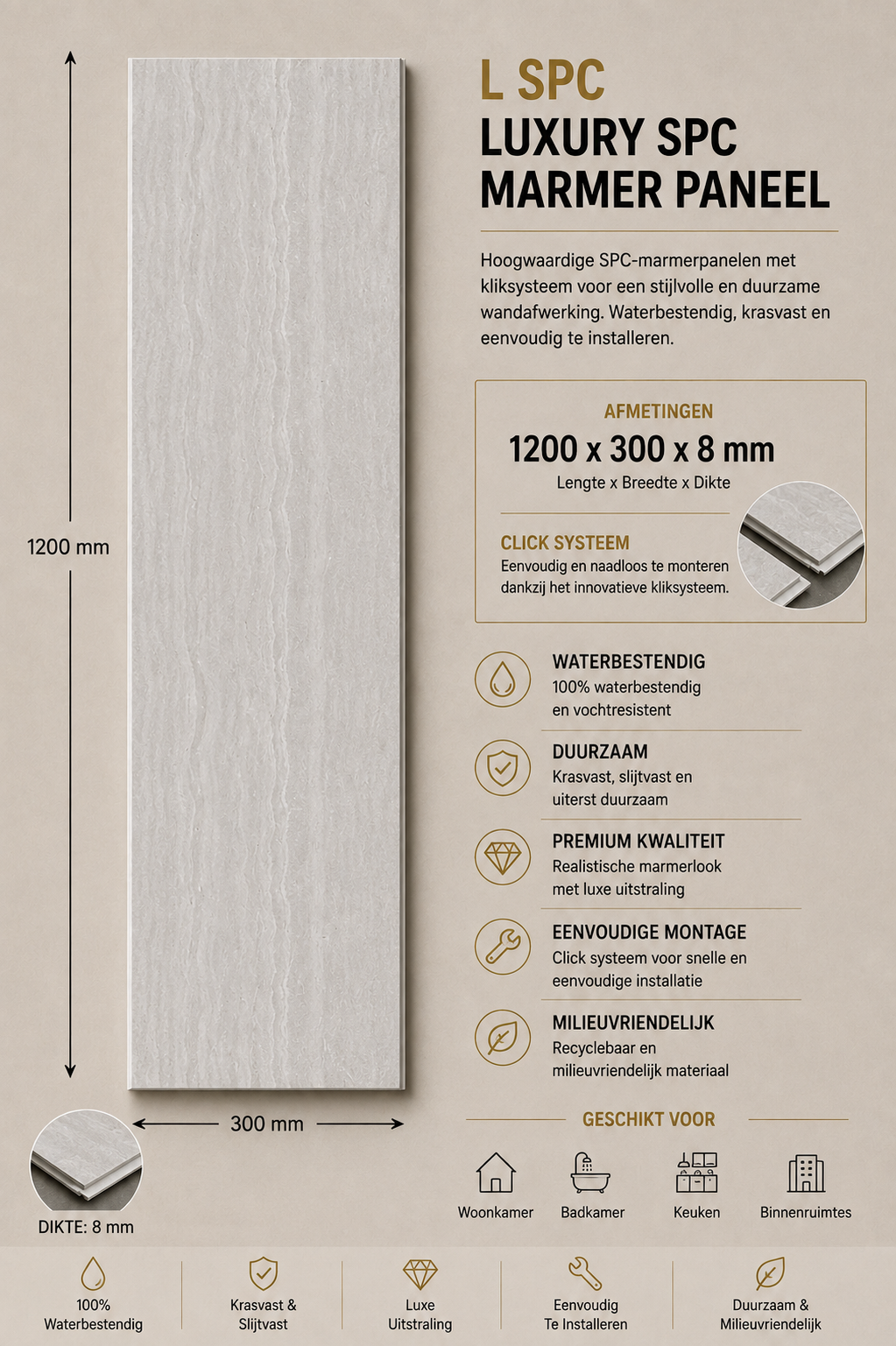 Appalachain Luxury SPC Tegels 009