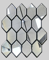 Spiegel Akoestische Panelen zilver 70 x 83 cm