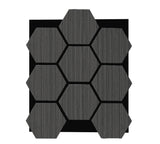 Hexagonaal Spiegel Wandpaneel  70 x 83 cm Aku : 320176