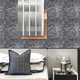 Brushed Silver Mosaic
