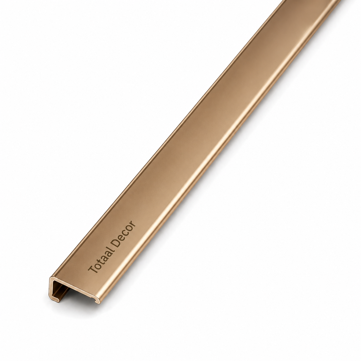 Eindprofiel Aluminium (3 meter)