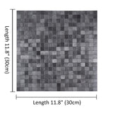 Brushed Silver Mosaic