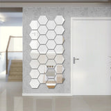 Spiegel Akoestische Panelen zilver 70 x 83 cm