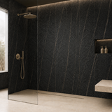 Embossed Black Spc wandpanelen 206