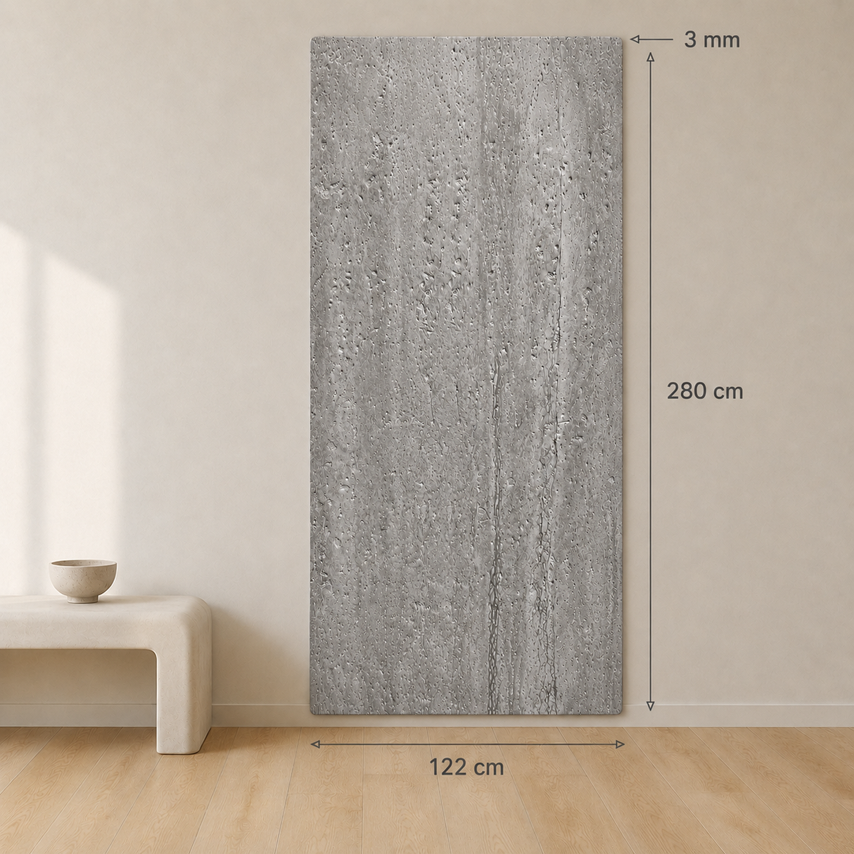 Embossed Concrete Spc wandpanelen 205