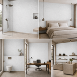 Embossed White Spc wandpanelen 204