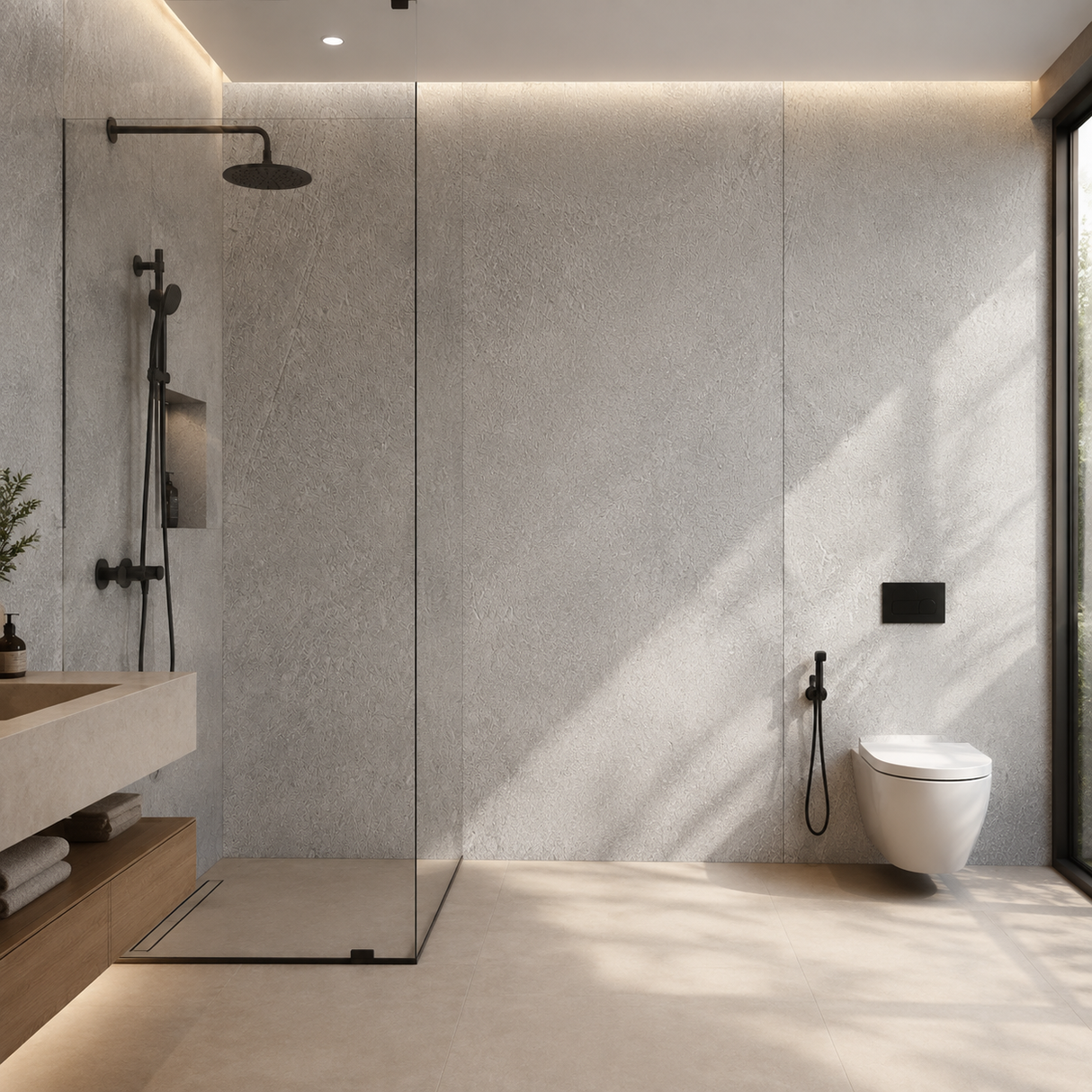 Gray Stone SPC-wandpanelen 110
