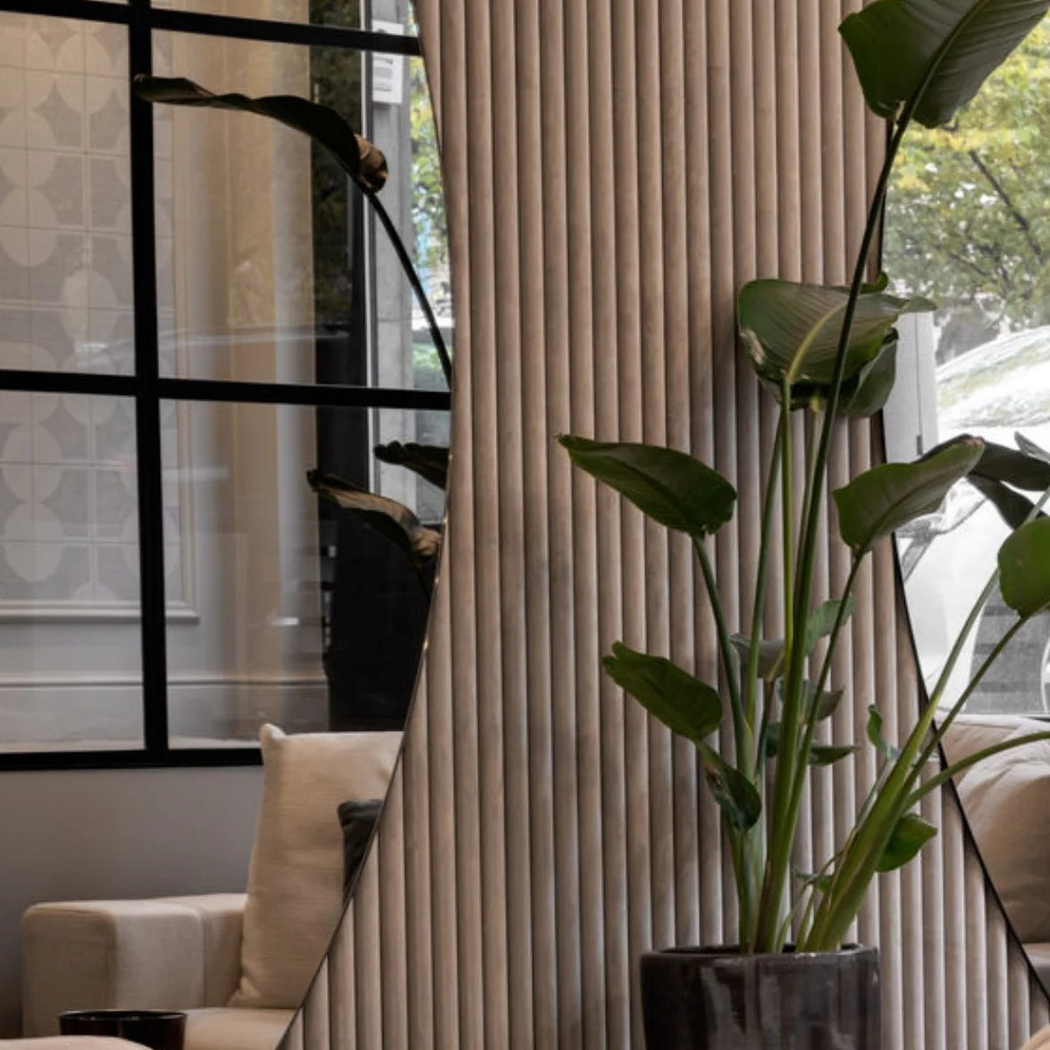 Suède Lichtbruin – 270×60 cm (21 mm Dikte) | Akoestische Wandpanelen van Totaal Decor