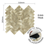 Golden Herringbone