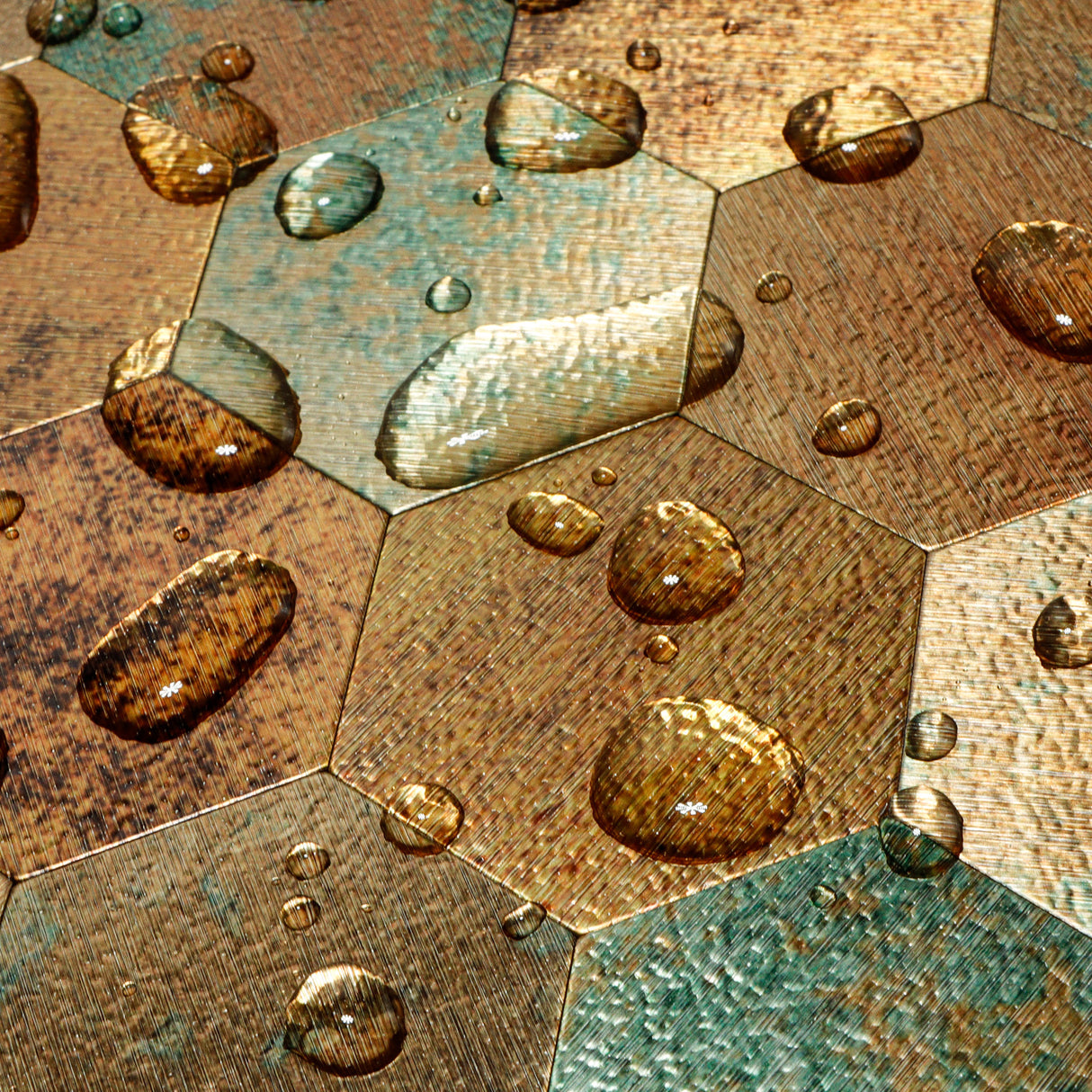 Mix Golden Hexagonal