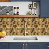Mix Golden Hexagonal