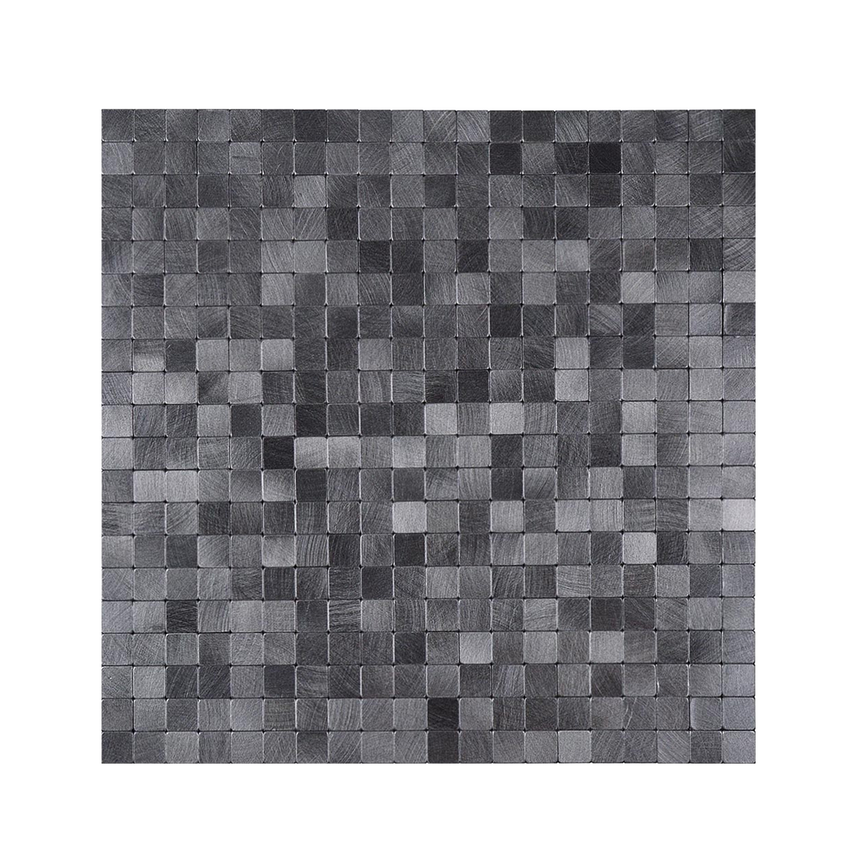 Brushed Silver Mosaic