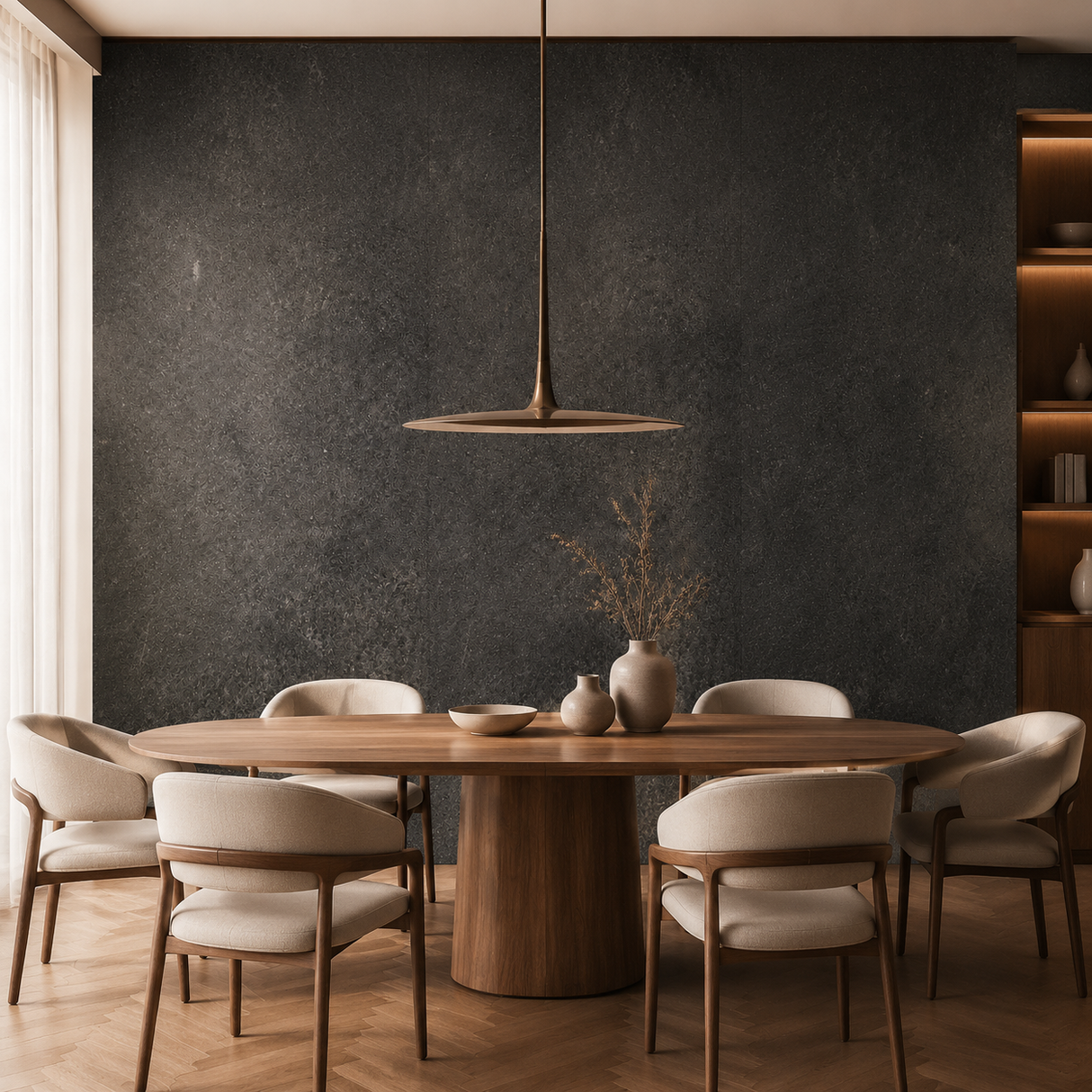 Shadow Black SPC-wandpanelen 106