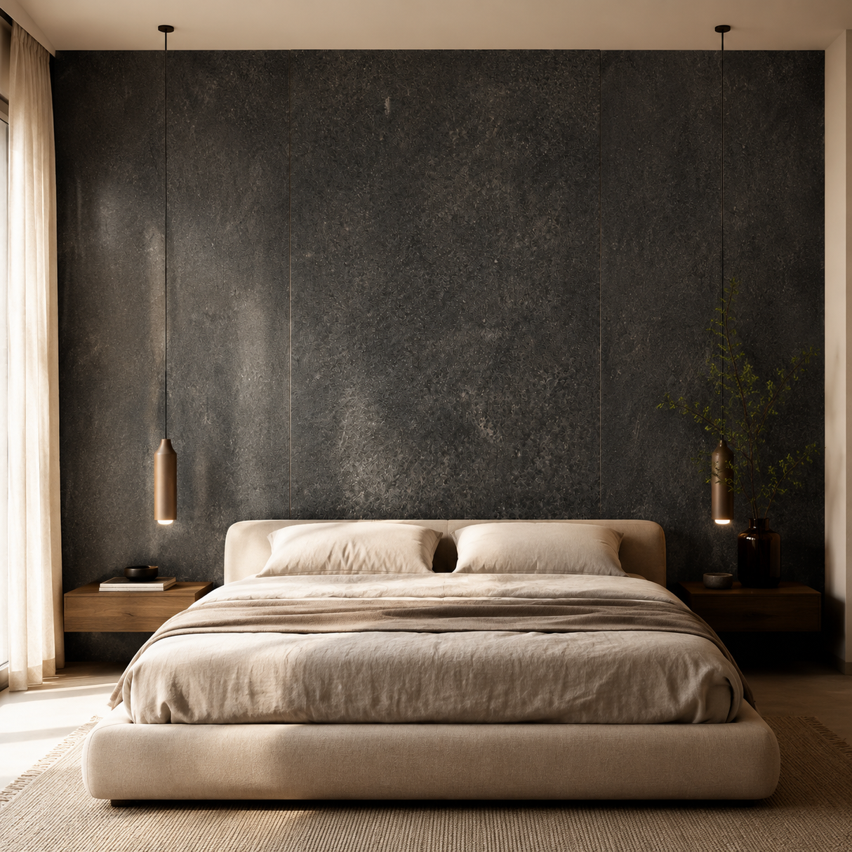Shadow Black SPC-wandpanelen 106